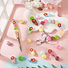 24Pcs 16 Styles Silicone Beads SIL-TA0003-03-7