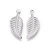 Tarnish Resistant 304 Stainless Steel Charms STAS-P236-18P-2