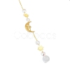 Glass Teardrop Big Pendant Decorations HJEW-M005-05D-G-4