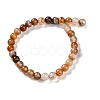 Natural Striped Agate/Banded Agate Beads Strands G-Z060-A01-A10-3