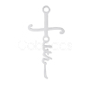 Non-Tarnish Stainless Steel Pendants RELI-PW0002-03P-1