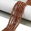 Synthetic Goldstone Beads Strands G-H042-B36-01-2