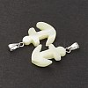 Natural Trochid Shell/Trochus Shell Pendants LS-SSHEL-K027-13-2