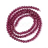 Transparent Glass Beads Strands X-GLAA-C019-01B-02-2