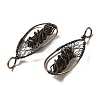 Natural Tiger Eye Double Terminal Pointed Faceted Bullet Big Pendants G-Q015-01C-2