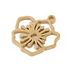 304 Stainless Steel Pendants STAS-S139-06G-12-2