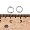 Tarnish Resistant 304 Stainless Steel Open Jump Rings STAS-Q186-02-7x1mm-4