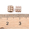 Ion Plating(IP) 304 Stainless Steel Beads STAS-WH0055-05RG-3