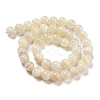 Natural White Moonstone Beads Strands G-F306-05AB-10mm-01-3