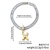 Fashionable Brass Charm Bracelets LI7211-24-1