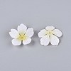 Flower Acrylic Bead Caps SACR-T017-51A-2
