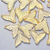 Transparent Spray Painted Glass Pendants X-GLAA-S190-009A-04-1