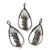 Natural Labradorite Double Terminal Pointed Faceted Bullet Big Pendants G-Q015-01E-1