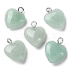 Natural Green Aventurine Pendants G-E603-01P-07-1