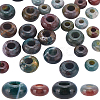 30Pcs 2 Sizes Natural Indian Agate European Beads G-SP0001-49-1