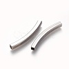 Tarnish Resistant 304 Stainless Steel Tube Beads STAS-L226-057D-P-2