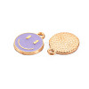 Alloy Enamel Charms ENAM-S121-165M-RS-3