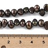 Dyed Natural Cultured Freshwater Pearl Beads Strands PEAR-A006-19B-5