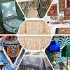 4M Polyester Fringe Tassel Trim DIY-OC0013-37C-6