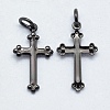 Brass Pendants KK-P147-13B-NR-2