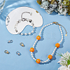 6Pcs 2 Colors Brass Micro Pave Cubic Zirconia Lobster Claw Clasps ZIRC-BBC0003-27-3