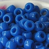 Opaque Acrylic Beads OACR-WH0025-06M-1