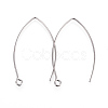 Tarnish Resistant 304 Stainless Steel Earring Hooks STAS-F191-02P-A-1