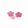 Transparent Acrylic Beads X-PL554-04-2