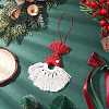 Handmade Cotton Threads Pendant Decoration HJEW-JM04283-1