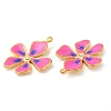 304 Stainless Steel Enamel Pendants STAS-K256-10G-01-2