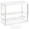 Assembled Rectangle Acrylic Action Figures Display Boxes ODIS-WH0017-096B-1