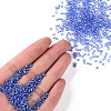 11/0 Grade A Round Transparent Glass Seed Beads X-SEED-Q007-F43-4