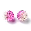 Imitation Pearl Acrylic Beads OACR-FS0001-32F-3