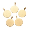 304 Stainless Steel Pendants STAS-I140-17G-3