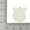 Christmas Theme Spray Painted Alloy Enamel Pendants ENAM-Z020-01L-3