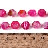 Natural Agate Beads Strands G-T131-82B-08-5