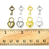 80Pcs 8 Style DIY Alloy Pendants FIND-FS0001-66-6