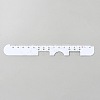 Plastic PVC Pupil Distance Ruler AJEW-WH0348-462-1