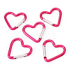 5Pcs Zinc Alloy Spring Gate Rings FIND-TA0009-73H-3