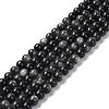 Natural Silver Obsidian Beads Strands X-G-D083-01D-1