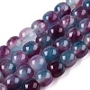Dyed Natural White Jade Beads Strands G-T138-D20-4