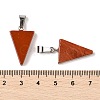 Natural Red Jasper Pendants G-B127-04P-07-4