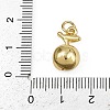 Brass Micro Pave Cubic Zirconia Pendants KK-D409-24G-3