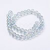 Electroplate Glass Bead Strands EGLA-P027-FR06-2