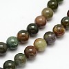 Natural Indian Agate Round Beads Strands X-G-F243-01-6mm-2