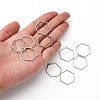 Tarnish Resistant 304 Stainless Steel Linking Ring X-STAS-S079-24A-4