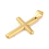 PVD Vacuum Plating 304 Stainless Steel Pendants STAS-C105-01G-2