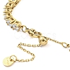 Rhinestone Bracelet BJEW-C049-01G-03-3