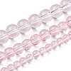 Transparent Glass Beads Strands GLAA-T032-T4mm-10-4