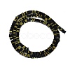 Electroplate Glass Beads Strands GLAA-B023-01A-09-2